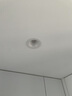 歐普（OPPLE）筒燈Ra95全光譜防眩LED天花燈嵌入式鋁材3寸7瓦暖白光 光束角90° 曬單實(shí)拍圖