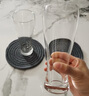 京東京造 啤酒杯 扎啤玻璃杯高端精釀北歐風酒杯收腰杯子415ml 兩只裝 曬單實拍圖