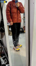 黑冰戶外登山徒步輕量羽絨服 男款800蓬鵝絨羽絨服 【老款清】 FAF8530暗紅 XL 曬單實(shí)拍圖