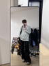 卡圖弛假兩件cleanfit亨利領(lǐng)長(zhǎng)袖t恤男夏秋季寬松重磅內(nèi)搭打底衫上衣服 灰色 XL 曬單實(shí)拍圖
