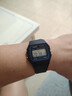卡西歐（CASIO）小方塊簡(jiǎn)約復(fù)古防水電子學(xué)生表男女手表情人節(jié)禮物 F-91W-1 曬單實(shí)拍圖