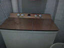PAKER派克半自動(dòng)洗衣機(jī)大容量雙桶家用被子毛毯洗雙缸波輪老式雙電機(jī)商用賓館酒店大型民宿客棧醫(yī)院床單被罩 25KG香檳金高端+升級(jí)強(qiáng)力去污【耐用款】 曬單實(shí)拍圖