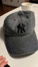 MLB帽子男女情侶張凌赫明星同款軟頂棒球帽鴨舌帽3ACPVV14N-50NYS-F 曬單實(shí)拍圖