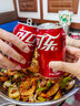 可口可樂可口可樂（Coca-Cola）碳酸汽水摩登罐飲料330ml*6罐 曬單實(shí)拍圖