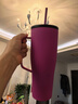 CORKCICLE.巨無霸吸管保溫杯保冰手柄杯子不銹鋼大容量車載冰霸杯禮物 火龍果色890ml 曬單實(shí)拍圖