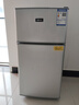 小神童雙開兩門保鮮電冰箱小冰箱迷你小型家用冷藏冷凍宿舍 節(jié)能省電 66A148/一級(jí)能效/銅管/果蔬盒 曬單實(shí)拍圖