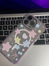 FUNNY RICH星星蝴蝶結糖果適用iPhone16ProMax手機殼蘋果15puls新款磁吸保護套漸變色14女款防摔高級感 撞色粉紫（磁吸款） iPhone 15 Pro Max 曬單實拍圖