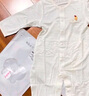 乖奇熊【輕爽棉】寶寶夏季裝連體衣薄款長(zhǎng)袖空調(diào)服嬰兒彈力哈衣爬服涼感 曬單實(shí)拍圖
