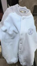 wua.wua嬰兒衣服春秋保暖連體衣新生兒打底德絨秋冬嬰幼兒爬服貼身睡衣 天水藍-升級感溫標 90cm 曬單實拍圖