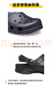 卡駱馳crocs經(jīng)典特林洞洞鞋|206340 黑色-001 41/42(260mm)  曬單實拍圖