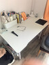 皆客折疊桌電腦桌家用書(shū)房書(shū)桌電競桌游戲桌學(xué)習桌簡(jiǎn)約辦公桌長(cháng)條桌子 優(yōu)雅白120*70【升級加厚15MM】 曬單實(shí)拍圖