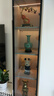 傲世景德鎮(zhèn)陶瓷器新中式花瓶工藝品客廳擺件酒柜玄關(guān)茶室博古架裝飾品 豆青釉清荷賞瓶+底座 曬單實(shí)拍圖