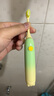 宜笑 ERSMILER兒童電動牙刷3-6-9歲軟毛防水充電式男女小孩寶寶超聲波牙刷12歲小朋友 升級款綠色 4刷頭 3-9歲 曬單實(shí)拍圖