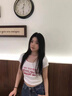 LDBE甜辣妹設(shè)計(jì)感假兩件短袖t恤女夏季2025新款美式修身顯瘦正肩上衣 白色 XL 【110-125斤】 曬單實(shí)拍圖