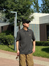 馬克華菲簡(jiǎn)約polo衫t恤男士夏季2025年新款寬松翻領(lǐng)polo衫美式潮牌體恤男 黑色 XL 【130-150斤】 曬單實(shí)拍圖