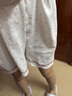 夏季兒童云朵棉女童睡衣短袖短褲開衫家居服女孩中大童空調(diào)服套裝 LE云朵棉短套：DN-童雙短104 均碼 S碼(身高135CM-145CM) 曬單實拍圖