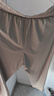 名創(chuàng)優(yōu)品（MINISO）涼感冰絲褲子男夏季新款舒適透氣顯高顯瘦直筒休閑褲 卡其 L 曬單實(shí)拍圖