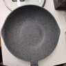 蘇泊爾（SUPOR）不粘炒鍋少油煙家用麥飯石色炒菜鍋具32cm電磁爐燃?xì)庠钔ㄓ每崾?曬單實(shí)拍圖
