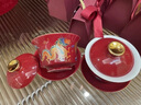 拓進(jìn)德國(guó)進(jìn)口品質(zhì)龍鳳喜碗對(duì)碗一對(duì)結(jié)婚碗筷套裝陪嫁妝新婚禮物送新人 新款龍鳳碗*8+合金筷勺【禮盒】 曬單實(shí)拍圖