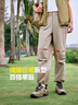 探路者（TOREAD）速干褲男25春夏戶外透氣防潑水彈力徒步登山功能褲TAMMCN81840 曬單實(shí)拍圖