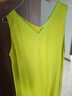 淳度【度假風(fēng)】背心睡裙女夏寬松大碼高級感睡衣薄款連衣裙可外穿 明黃綠 L 曬單實(shí)拍圖