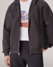 Levi's李維斯25年春季新款男士時(shí)尚簡(jiǎn)約針織休閑連帽開(kāi)衫衛衣外套 褐色 000VR-0001 XL 曬單實(shí)拍圖