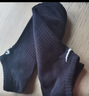耐克(NIKE)襪子男子 速干透氣運(yùn)動(dòng)襪 船襪三雙裝SX7678-010黑L 曬單實(shí)拍圖