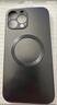 奶小鴨 【AG磨砂】適用蘋果14promax手機(jī)殼 iphone14promax保護(hù)套magsafe磁吸充電全包防摔男女款 石墨黑 曬單實(shí)拍圖