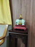 菲斯鉑亞琺瑯青瓷大象擺件客廳開(kāi)業(yè)擺件高檔太平盛世寶象瓶非遺花絲收藏品 青瓷琺瑯太平盛世寶象瓶一對(duì) 曬單實(shí)拍圖