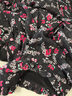 PORTS寶姿 新品女裝復(fù)古小立領(lǐng)長(zhǎng)袖襯衫LN9B010JPS019 黑色印花 XS (2) 曬單實(shí)拍圖