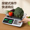 得力(deli)稱重電子秤商用臺秤計價秤計數(shù)電子稱菜場超市高精度賣菜專用秤 1臺 TE900 曬單實拍圖