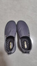 Walker Shop 品牌男鞋老北京布鞋新款夏季透氣休閑鞋懶人一腳蹬帆布鞋 灰色 40 曬單實拍圖