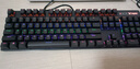 雷柏（Rapoo） V500PRO 有線背光機(jī)械鍵盤 104鍵全尺寸游戲電競筆記本電腦多媒體辦公吃雞全鍵無沖鍵盤 黑軸 曬單實(shí)拍圖