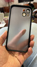 魔杰樂 適用iphone15pro手機(jī)殼全包鏡頭膜蘋果14proMax簡(jiǎn)約高級(jí)風(fēng)13半透明磨砂軟邊硬殼12防摔保護(hù)套男女 磨砂黑 【全包鏡頭，膚感防指紋】 iPhone 13 曬單實(shí)拍圖