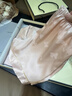 貓人夏季冰絲睡衣女士高級裸感長袖長褲睡褲外穿家居服三件套七夕禮物 冰心藍-長袖兩件套 【不帶禮盒】 L 【155-165cm/約100-115斤】 曬單實拍圖