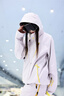 酷峰【極光】滑雪服套裝2025新款專業(yè)3L雪衣雪褲女男外套單板雙板裝備 破曉上衣【3L單層】 M 曬單實拍圖