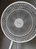 美的（Midea）電風(fēng)扇落地扇家用七葉辦公室輕音電扇立式大風(fēng)量節(jié)能易拆洗節(jié)能宿舍電扇 【全新升級7葉加高大網(wǎng)罩】白色 曬單實拍圖