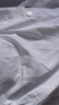 羅蒙兒童襯衫黑褲子男童演出服套裝春夏長(zhǎng)袖白襯衣西褲兩件套 白色170 曬單實(shí)拍圖