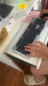 羅技（Logitech）ALTO KEYS K98M/K98S客制化機械鍵盤(pán) 無(wú)線(xiàn)藍牙鍵盤(pán)雙模mac ipad鍵盤(pán)98鍵游戲辦公家用鍵盤(pán)AI熱插拔 K98M黑+冰塊黑透明鍵帽 曬單實(shí)拍圖