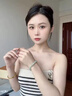 ALLOVE淺水晴和田玉手串女轉(zhuǎn)運(yùn)珠手鏈七夕情人節(jié)禮物送女朋友老婆生日 曬單實(shí)拍圖
