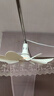 小吊扇小型微風(fēng)宿舍學(xué)生蚊帳床上掛式電風(fēng)扇家用音靜大風(fēng)力可遙控 米色八葉吊扇(升級款) 曬單實(shí)拍圖