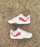 彪馬（PUMA）【面包鞋】復(fù)古紅色滑板鞋男女新年休閑運(yùn)動(dòng)鞋PARK395022 灰色-火紅色-09 38 曬單實(shí)拍圖