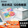 【超級爆款】touchmark馬克筆120色雙頭油性大容量速干水彩筆繪畫美術(shù)生專用畫筆記號筆兒童學(xué)生開學(xué)禮物 曬單實拍圖