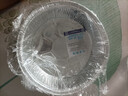 空氣炸鍋專用錫紙盤圓形烤盤錫紙盒烘焙錫紙烤箱家用鋁箔紙錫紙碗 7寸-18*13.5*4cm【10個(gè)裝】 曬單實(shí)拍圖
