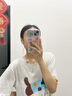 圣圖朗創(chuàng)意點(diǎn)鉆油畫笑臉適用iPhone16promax蘋果15新款手機(jī)殼13全包個性12閃粉鏡頭女11支架14防摔保護(hù)套 白底愛心笑臉【開心發(fā)財(cái)】閃粉鏡頭支架 iPhone 14 曬單實(shí)拍圖