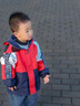 G. DUCKKIDS聯(lián)名奧特曼衣服男童外套春秋兒童沖鋒衣小童休閑上衣男孩拉鏈開衫 紅色 100尺碼2~3歲【 90-100cm】 曬單實(shí)拍圖