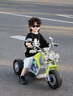 倍貝樂(lè)兒童電動(dòng)車(chē)摩托車(chē)可坐人1-3-6-9歲寶寶可遙控電瓶車(chē)小孩玩具童車(chē) 高配橙【雙驅(qū)6V7+遙控+藍(lán)牙】 男孩生日禮物女孩2-5-8歲周歲禮 曬單實(shí)拍圖