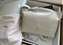 半坡飾族（bampo）新款包包小綿綿頭層牛皮手抓紋小包時尚高級感女包單肩斜挎包 茯苓白 曬單實拍圖