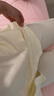 全棉時(shí)代（PurCotton）【趙麗穎同款】2025夏新品女士涼感水光棉家居套裝可宅家可外穿 海貝黃 XL (170) 曬單實(shí)拍圖