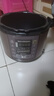 美的（Midea）智能電壓力鍋【國家補貼】雙膽 家用高壓鍋智能預約勻火速熱壓力鍋全自動大容量高壓電飯鍋 【6升容量】雙內(nèi)膽YL60Simple101 6L 曬單實拍圖